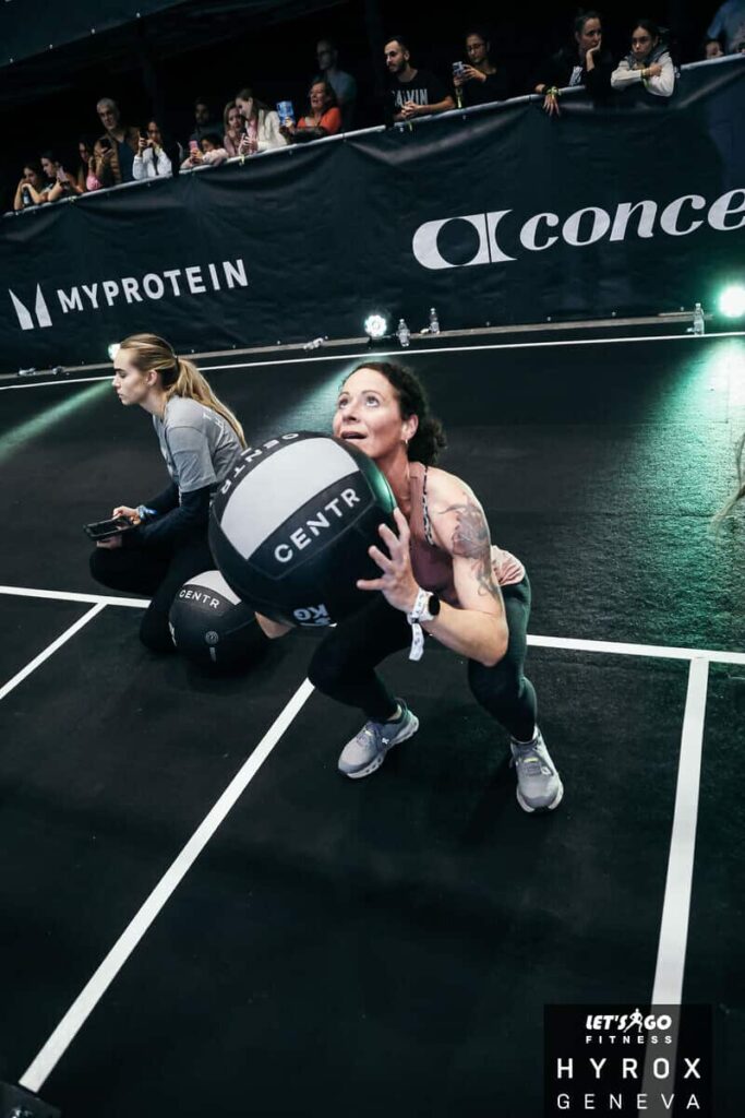 Hyrox Genf 2025 Corina ti