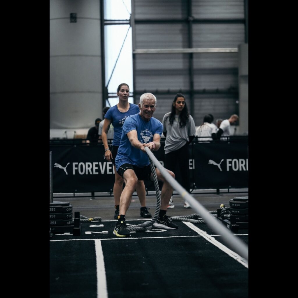 Hyrox Genf 2025 Vater Tochter Double