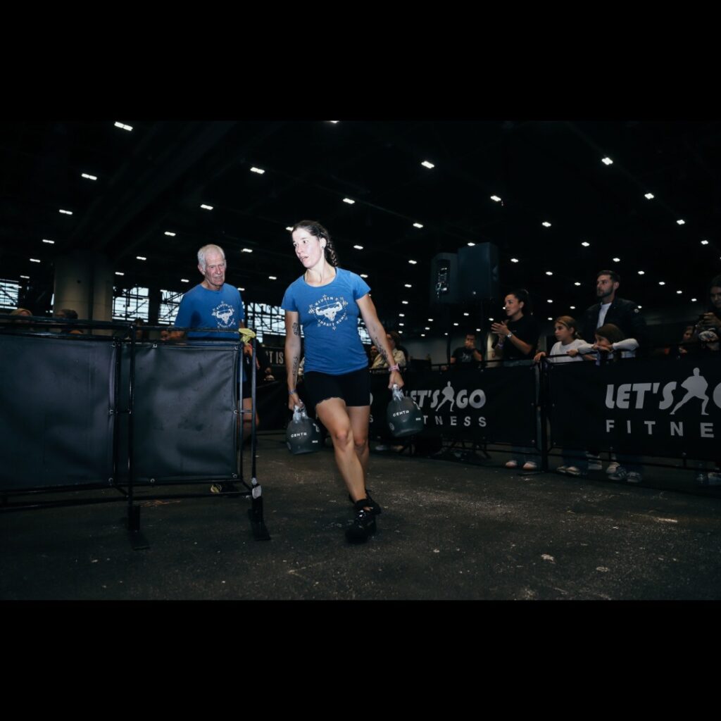 Hyrox Genf 2025 Vater Tochter Double Kaa